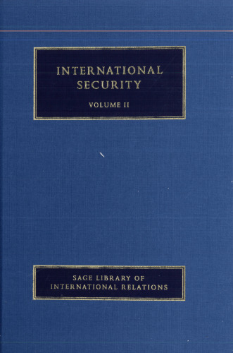 International Security vol.2: The Transition to the Post-Cold War Security Agenda