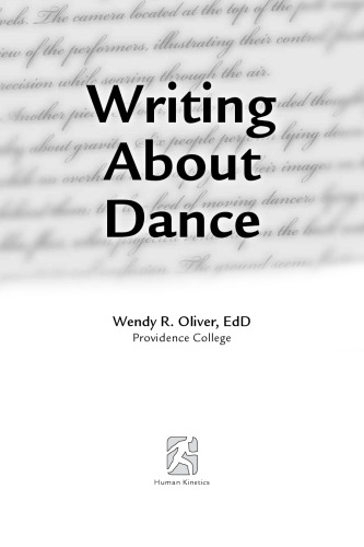 Writing About Dance