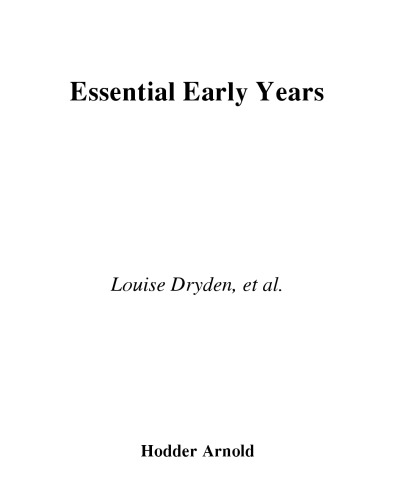 Essential Early Years