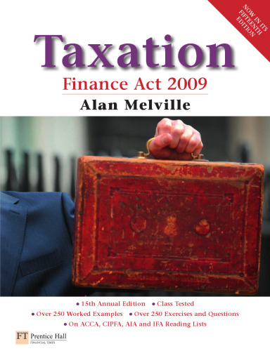 Taxation: Finance Act 2009, 15th Edition