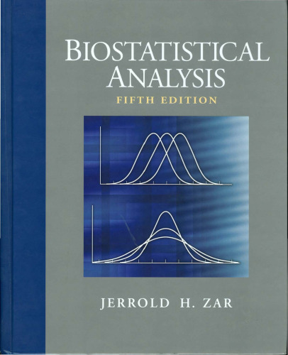 Biostatistical Analysis (5th Edition)