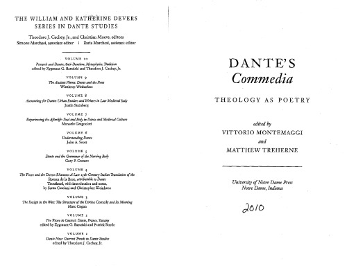 Dante's Commedia: Theology as Poetry (ND Devers Series Dante & Med. Ital. Lit.)