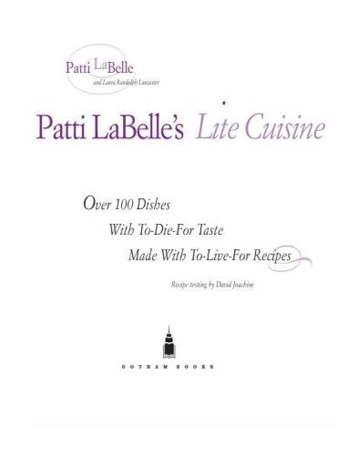 Patti Labelle's Lite Cuisine
