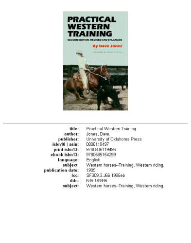 Practical Western Training