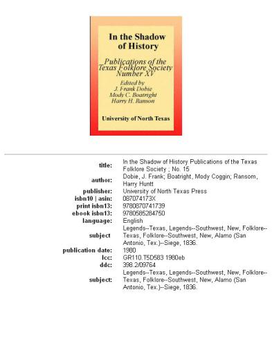 In the Shadow of History