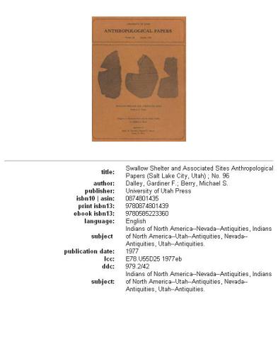 Swallow Shelter and Associated Sites