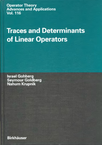 Traces and Determinants of Linear Operators