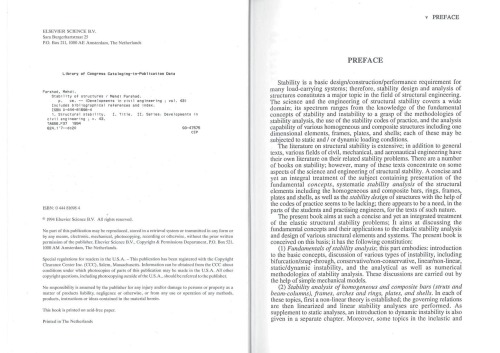 Stability of Structures (Developments in Civil Engineering)