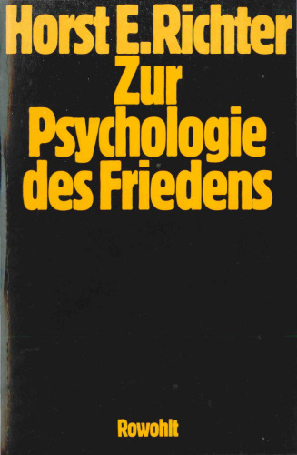 Zur Psychologie des Friedens