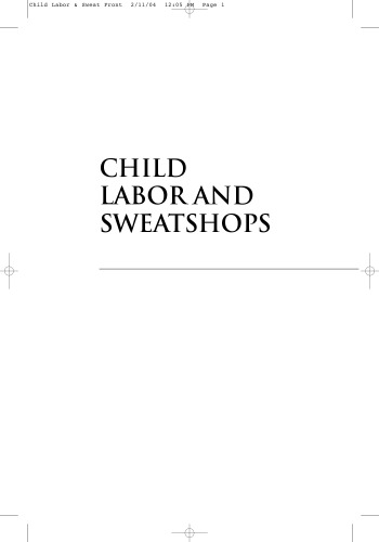 Child labor and sweatshops