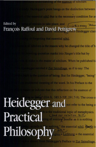 Heidegger and Practical Philosophy