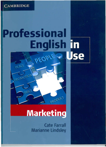 Professional English in Use Marketing with Answers