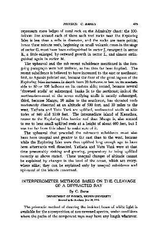 Interferometer Methods Based on the Cleavage of a Diffracted Ray (1916)(en)(4s)