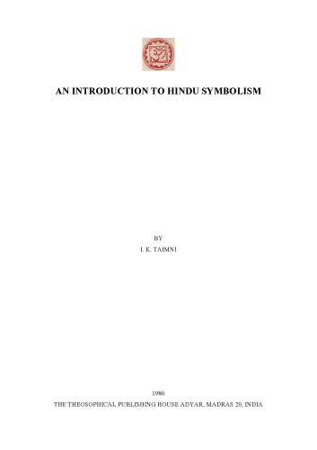 An introduction to Hindu symbolism