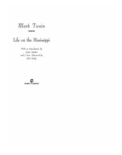 Life on the Mississippi