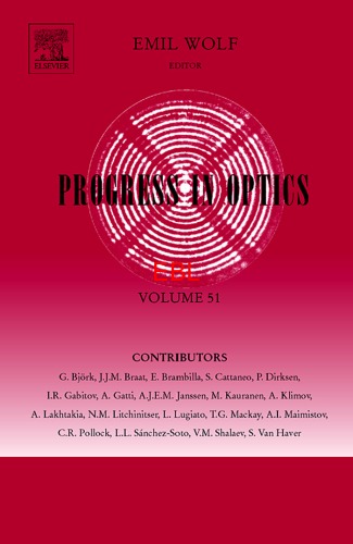 Progress in Optics, Vol. 51
