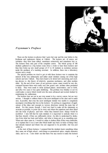 Feynman Lectures on Physics Volume 1