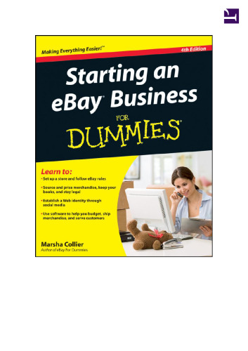 Starting an eBay Business For Dummies (For Dummies (Business & Personal Finance))
