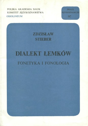 Dialekt Lemkow. Fonetyka i fonologia.