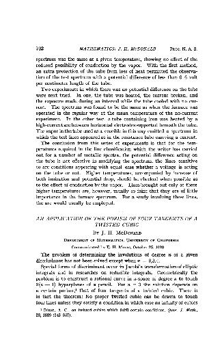An Application of the Porism of Four Tangents of a Twisted Cubic (1920)(en)(3s)