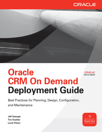 Oracle CRM On Demand Deployment Guide 