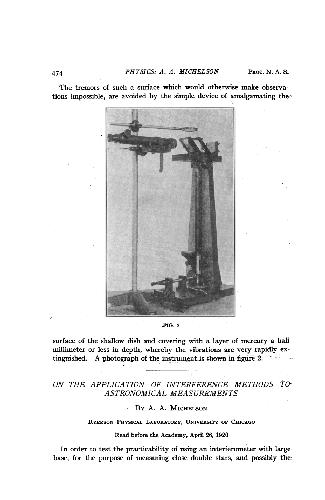 On the Application of Interference Methods to Astronomical Measurements (1920)(en)(2s)