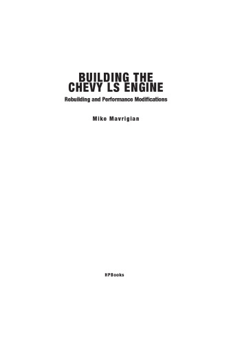 Building the Chevy LS Engine HP1559 