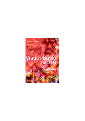 Visual Basic 2010 Unleashed