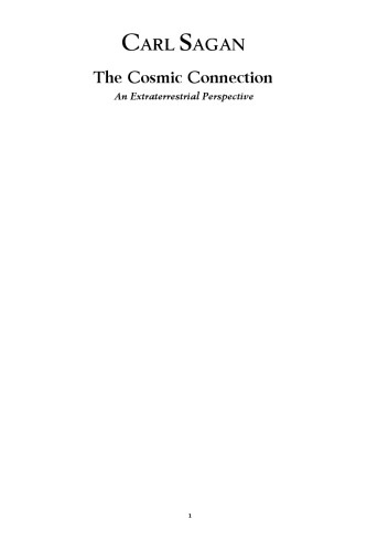 Carl Sagan's Cosmic Connection: An Extraterrestrial Perspective