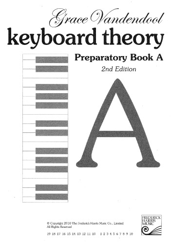 Keyboard Theory Preparatory Series: Book A