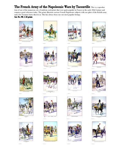 French Armies Of The Napoleonic Wars Vol I