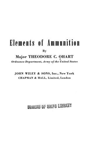 Elements of Ammunition