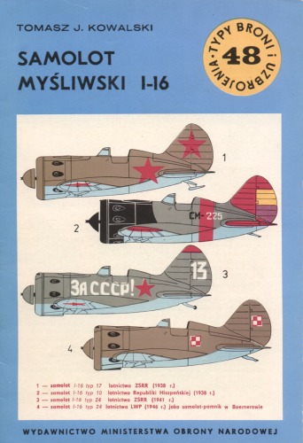 Samolot myśliwski I-16