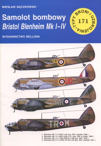 Samolot bombowy Bristol Blenheim Mk.I-IV