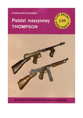 Pistolet maszynowy THOMPSON