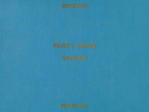 Pilots Notes Valiant