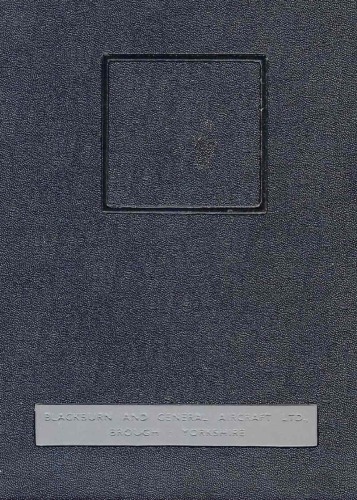 Pilots Notes M148 Buccaneer