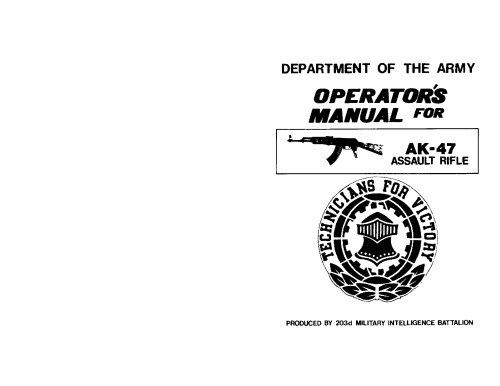 AK-47 - Operators Manual