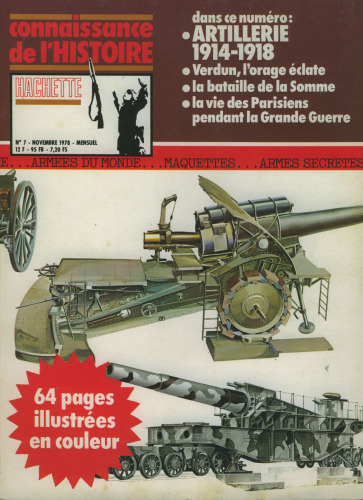 Сonnaissance del histoire №7 (1978-11) - Artillerie 1914-1918