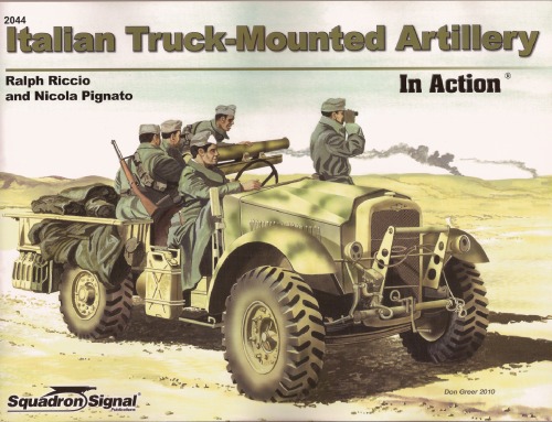 Italian Truck-Mounted Artillery in Action