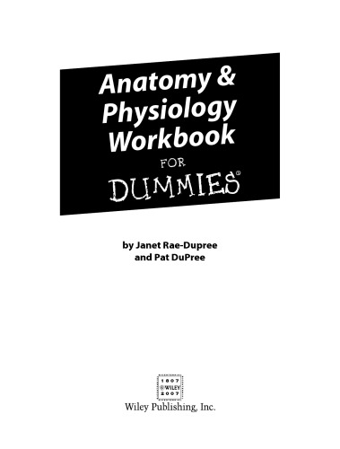 Anatomy & physiology workbook for dummies
