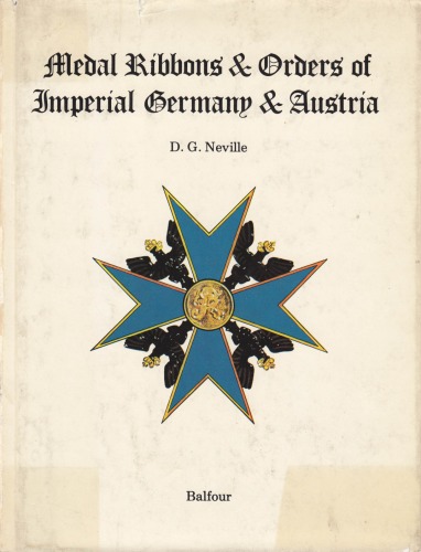 Medal Ribbons Orders of Imperial Germany Austria