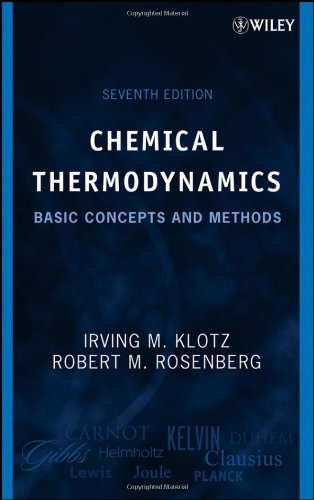 Chemical Thermodynamics: Basic Concepts and Methods