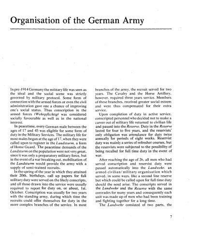 The Imperial German army  1900 - 1918