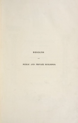 Designs for public and private buildings