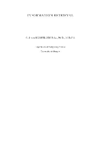 Information Retrieval