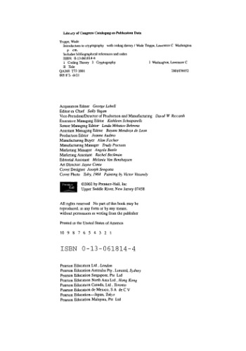 Introduction to cryptography with coding theory