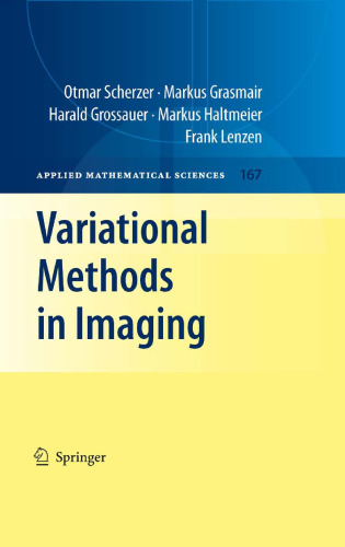 Variational methods in imaging