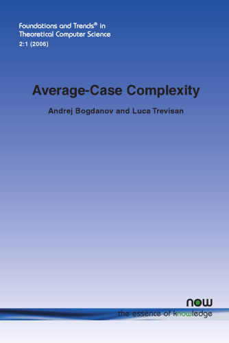 Average-case complexity