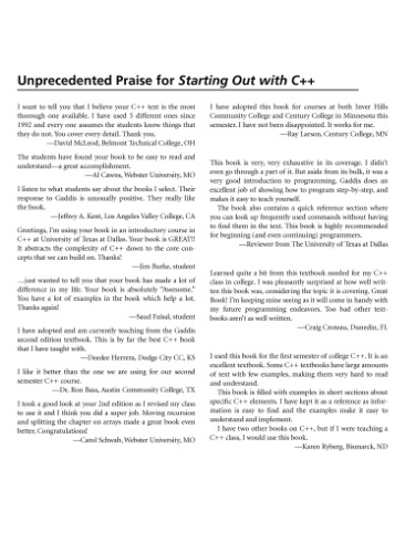 Starting Out with C++: Early Objects